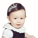 Princess  Girl Head Accessories Kids Cute Hairband  Elastic Crown Silver Black Headwear #LSN