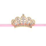 Fashion Girl Head Accessories Hairband  Crown princess Headwear 0 months to 5 years old 4 colors  Care #LWN
