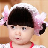 JECKSION Hair Accessories Cute  Girls Powder Bangs Headband Photography Flower Lace Hollow Headbands  Shipping #LSN
