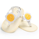 Baby Girl sandals Summer shoes Flower Girls Flip Flops Beach Sandals Bohemia Flat Sandals Baby Kids sun flower sandwich