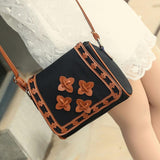 Women Shoulder bags National Stly Vintage 2016 Fashion Leather Women Crossbody Handbag Satchel Bag bolsa feminina para mujer