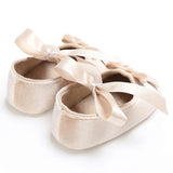 Baby Girl Shoes Handmade Bow cotton Infant moccasins Newborn First Walker Soft Toddler Shoe Babywear