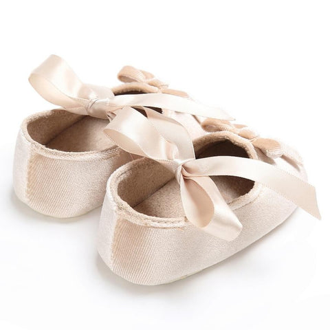 Baby Girl Shoes Handmade Bow cotton Infant moccasins Newborn First Walker Soft Toddler Shoe Babywear