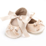 Baby Girl Shoes Handmade Bow cotton Infant moccasins Newborn First Walker Soft Toddler Shoe Babywear
