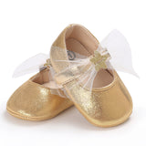 Kids Baby Shoes PU Leather Toddler Infant Princess Ballet Dress Party Mary Jane Children Bebe Star Shoes Newborn Sweet Prewalker