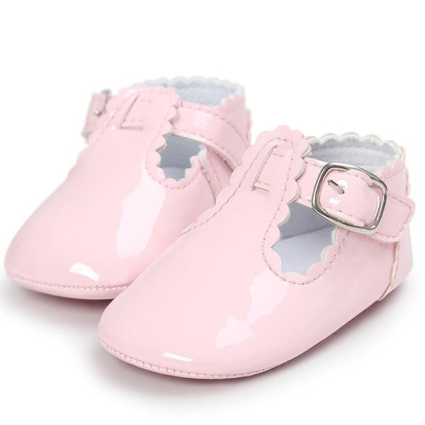 Spring Baby Shoes PU Leather Newborn Boys Girls Shoes First Walkers Baby Moccasins