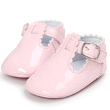 Spring Baby Shoes PU Leather Newborn Boys Girls Shoes First Walkers Baby Moccasins