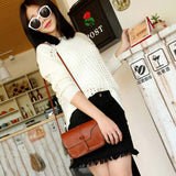 Vintage Purse Bag Leather Cross Body Shoulder Messenger Bag