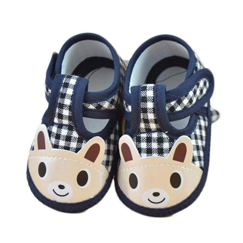 Newborn Girl Boy Soft Sole Crib  Shoes Canvas Sneaker