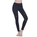 Sport Women Fitness Yoga Mesh Splice Tight  Elastic Waist Dry Fit Running Walking Slim Legging Pant